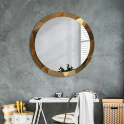 Huldar Glass Flat Wall Mirror
