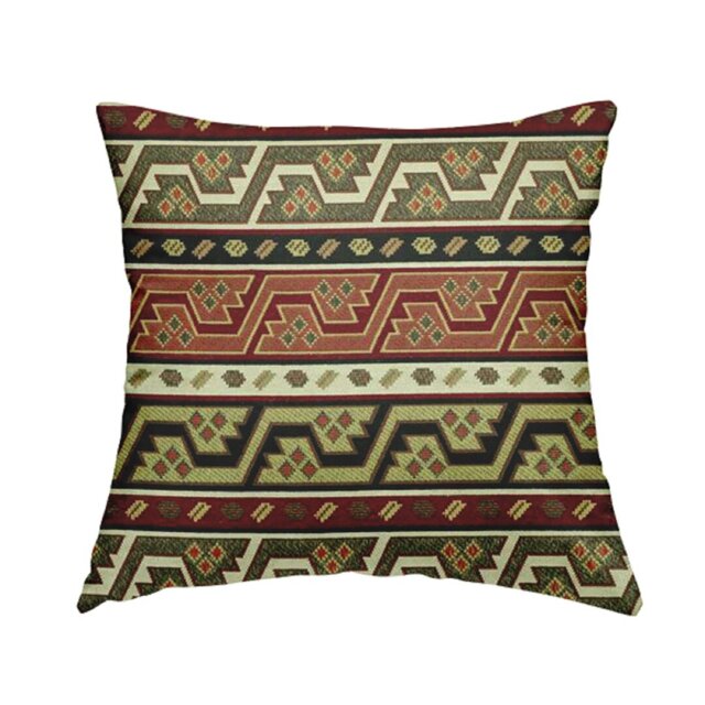 Tiffin Striped Square Cushion