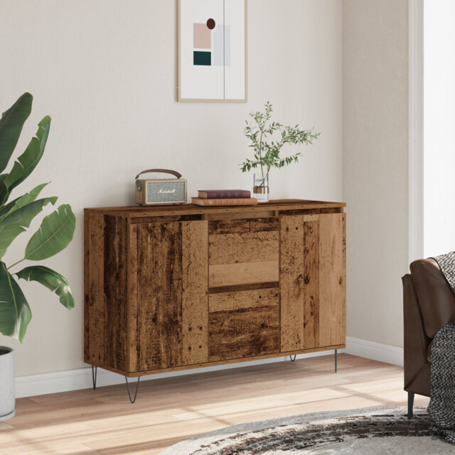 Borough Wharf Sideboard Artisan Oak 104X35x70 Cm Engineered Wood
