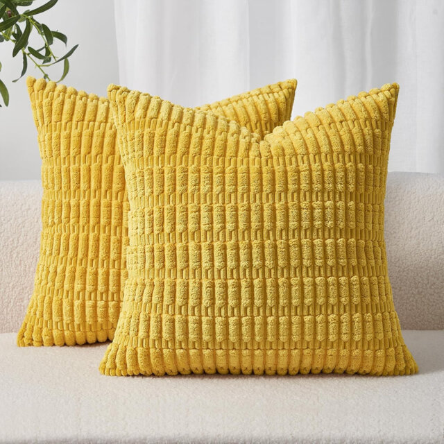 Mustard Yello Cushion Cover