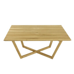 Yorkana Oak Solid Wood Base Dining Table