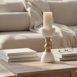 Annotto Tabletop Candlestick