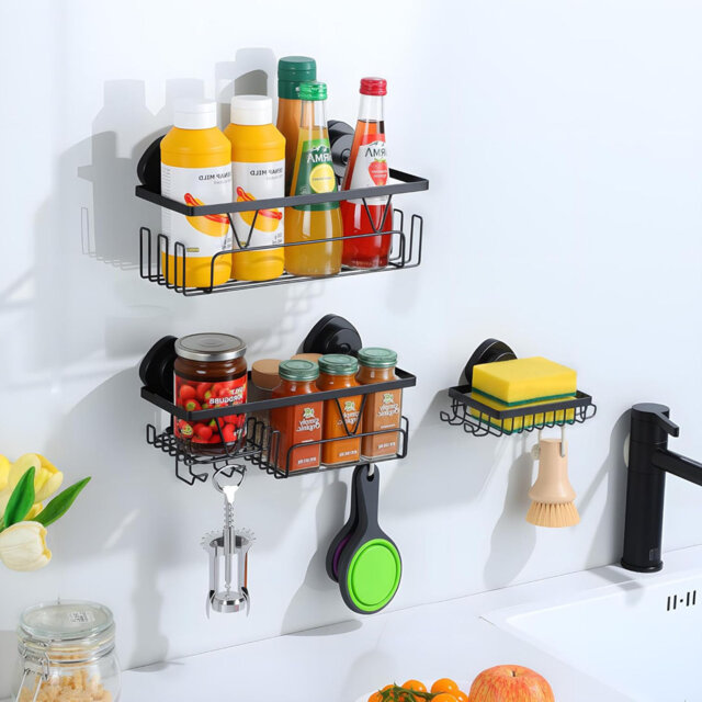 Metal Bathroom Shelves