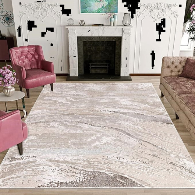 Living Room Modern Abstract Area Rug For Bedroom Dining Room Home Office Farmhouse Hallway Runner Kitchen Floor Mat
