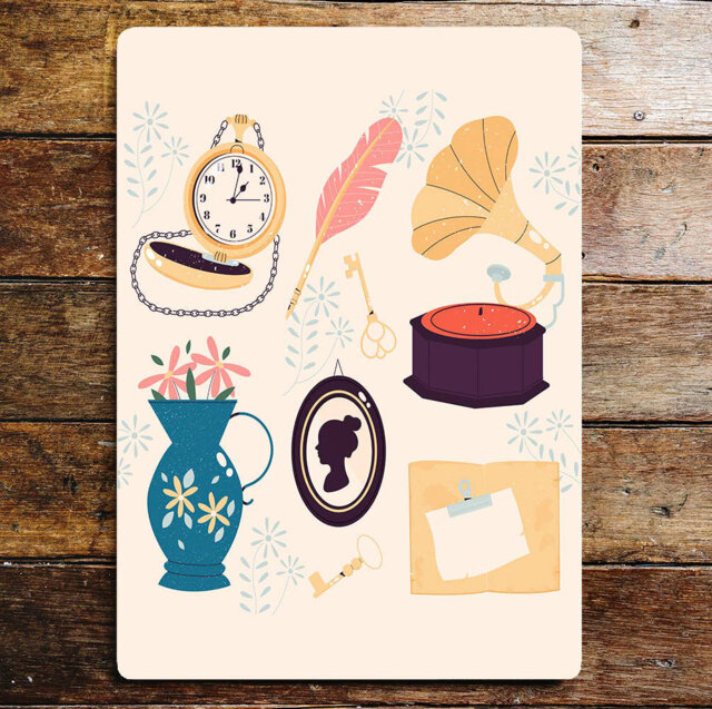 Handmade Furniture Wall Decor on Metal