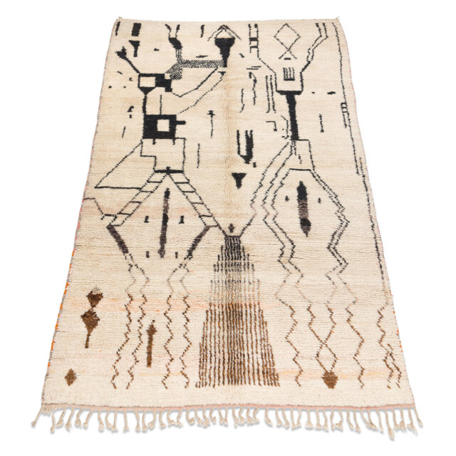 Bouirou Moroccan Hand Woven Hand Loomed 170 X 280cm Area Rug