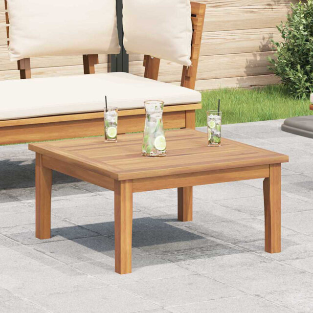 vidaXL Solid Teak wood Outdoor Set Furniture Modern Garden Terrace Seating for