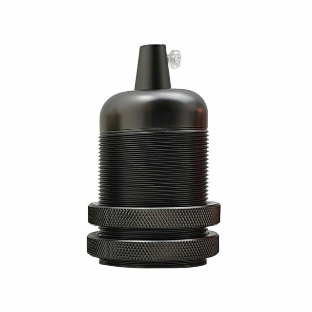 E27 Lamp Holder Industrial Retro Edison Bulb Socket For DIY Pendant Or Wall Light - Suitable For Lampshades