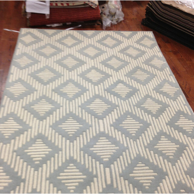 Dylan Tufted Wool Grey/Ivory Rug