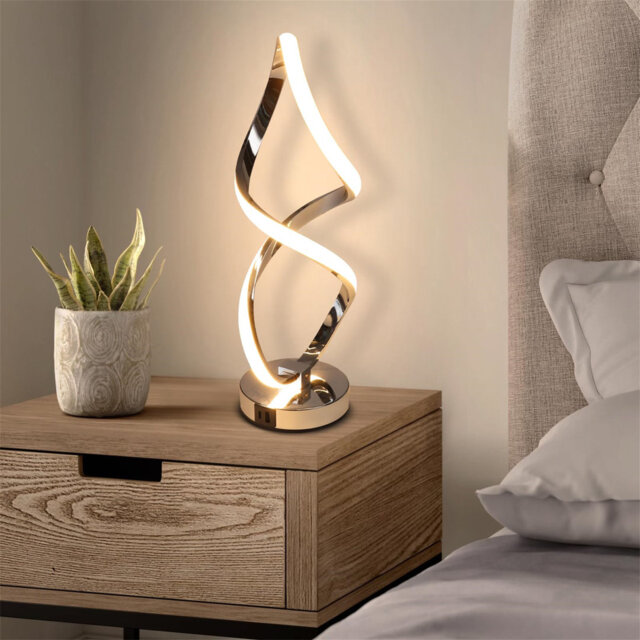 Stainless Steel Table Lamp