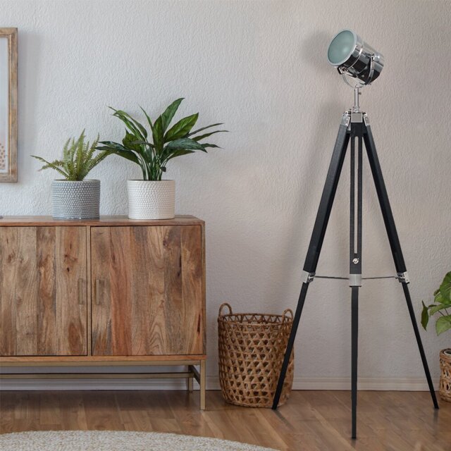 Macalla 145cm Tripod Floor Lamp