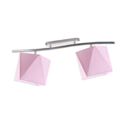 Muro Fabric Semi Flush Mount