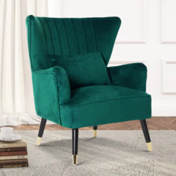 Green Wayfair Wing Chairs Ponshewaing 75Cm Wide Armchair By Wayfair