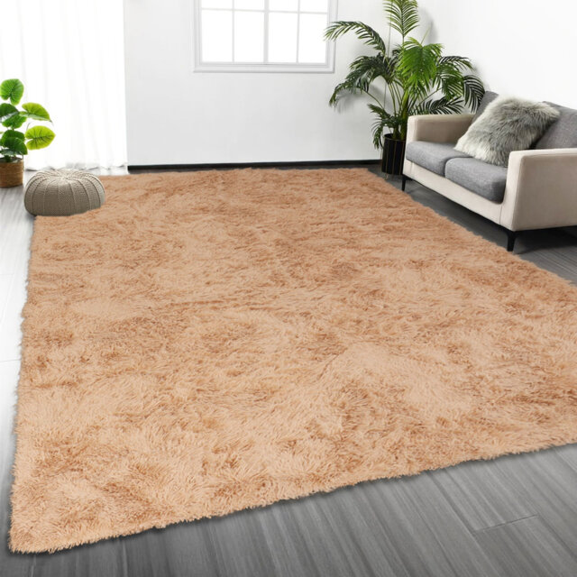 Plush Shaggy Area Rug â Soft High Pile Floor Rug For Living Room, Bedroom & Lounge
