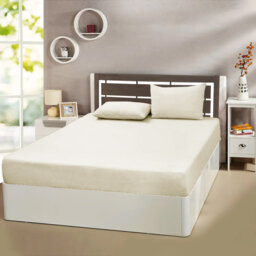 Ewoud Super Soft Microfiber Fitted Sheet – 25cm Deep Pocket, Brushed Finish