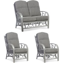 Pamplona 3 Piece Conservatory Sofa Set