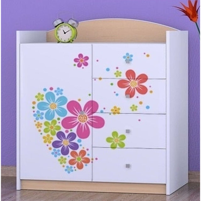 Niemi Kids 4 - Drawer Combo Dresser