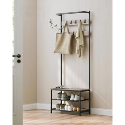 Abry Hall Tree 64cm Wide with Bench and Shoe Storage