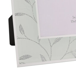 Silver Glass Picture Frame