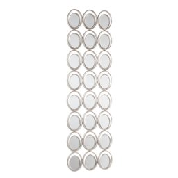 Jacinta Metal Flat Wall Mirror