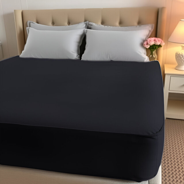 Paul's Microfibre Super Soft Brushed Deep Fitted Bed Sheet