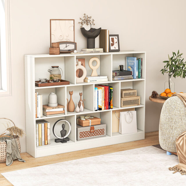 Ardian 104cm H x 100cm W Cube Bookcase