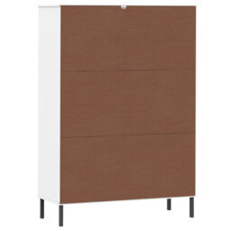 Aatifa 128.5cm H x 90cm W Solid Wood Cube Bookcase