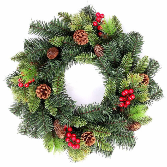 21.65 cm Artificial Wreath