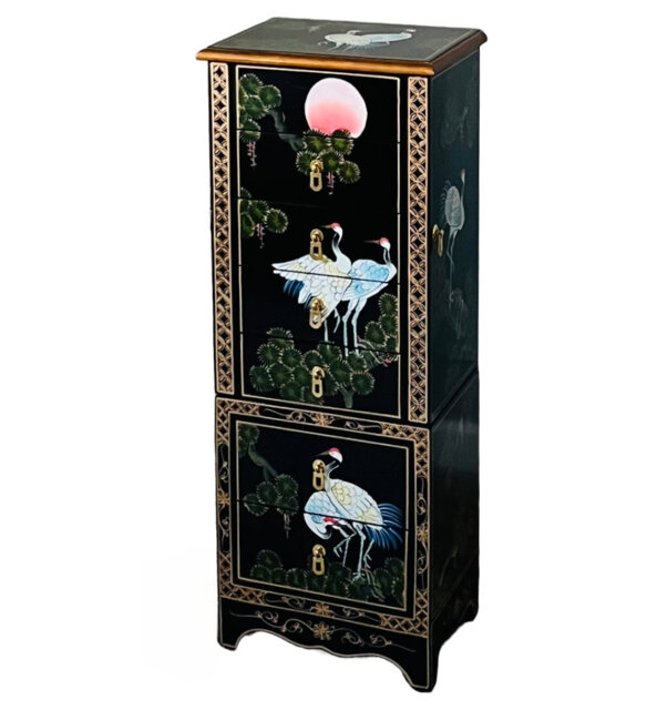 Aoife Hand Painted Jewellery Armoire with Mirror