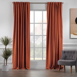 Room Darkening Single Curtain Panel
