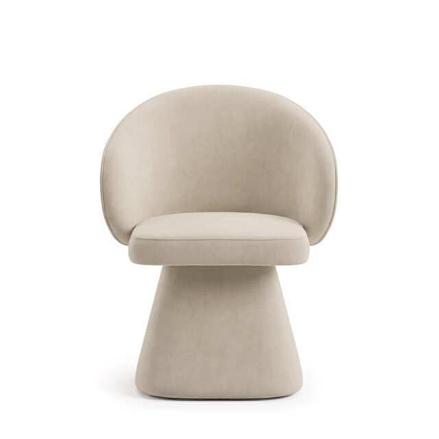 Upholstered Swivel Accent Chair