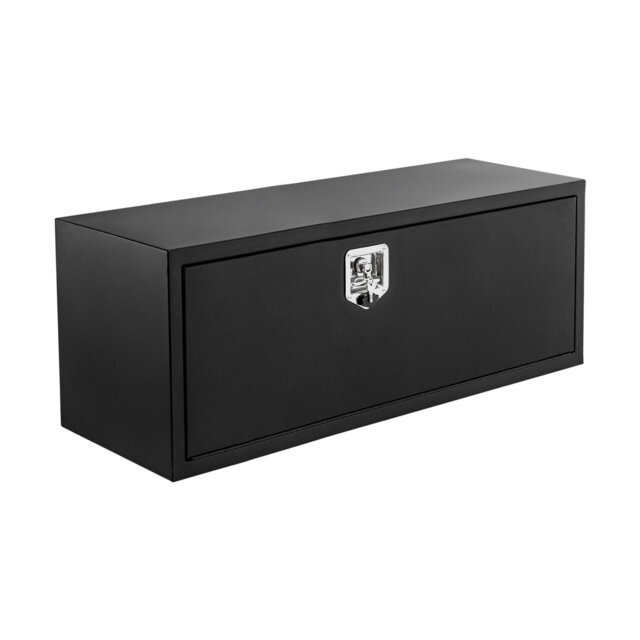 "36"" Heavy Duty Truck Tool Box - Metal Tool Chest Organizer with T-Handle Lock - Weatherproof Storage for Pickup Beds, Trailers, Tractors & Garage Use"