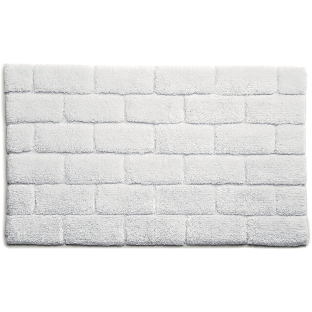 Dithusan Brick Rayon Bamboo Bath Mat