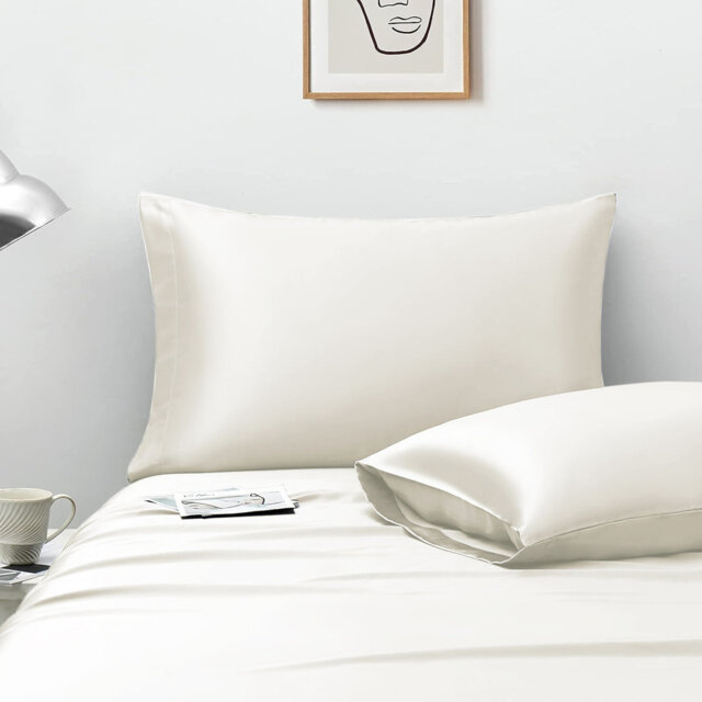 Premium Satin Pillowcase Set Of 2 - Silky Soft, Wrinkle-Free & Skin-Friendly Pillow Covers For All Seasons