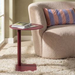 SUNNY HIGH Side Table - Burgundy