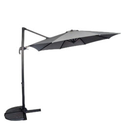 Roma 300cm Parasol, 360° Rotation, Cross-Base
