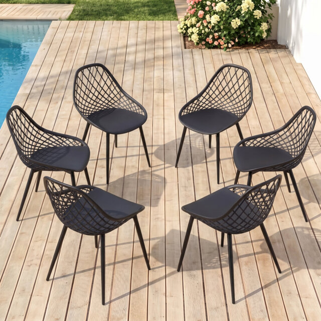 Outdoor Dining Chair Set