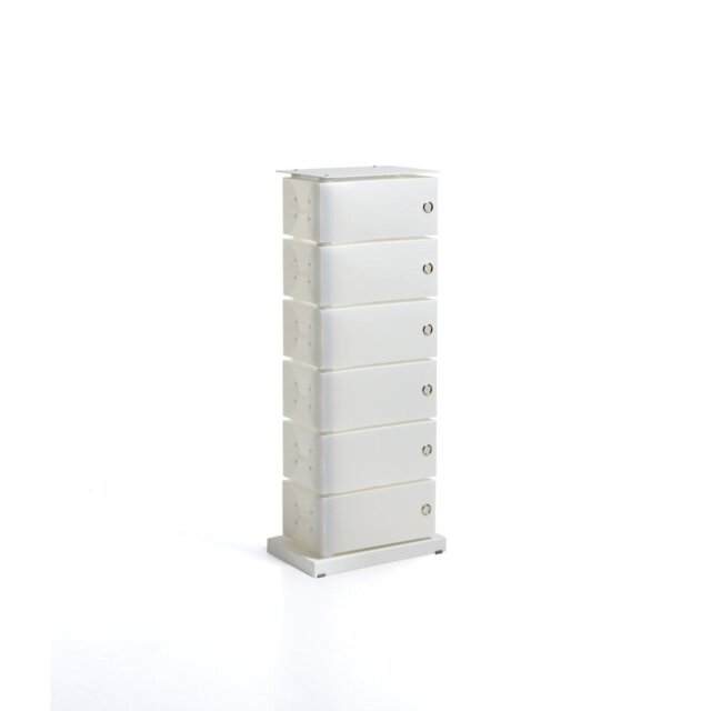 Fluida 6 Pair Shoe Storage Cabinet
