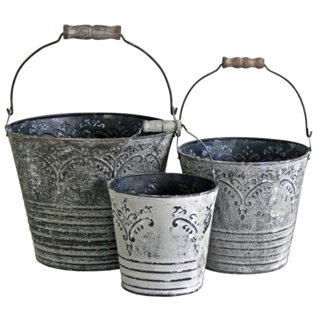 Vintage Bucket Set