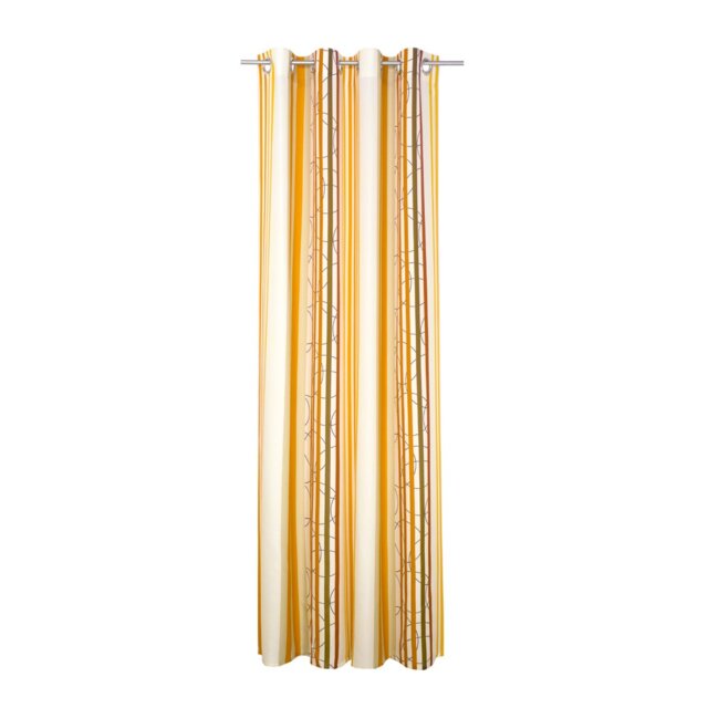 Peachey Synthetic Eyelet single Curtain Panel, opaque