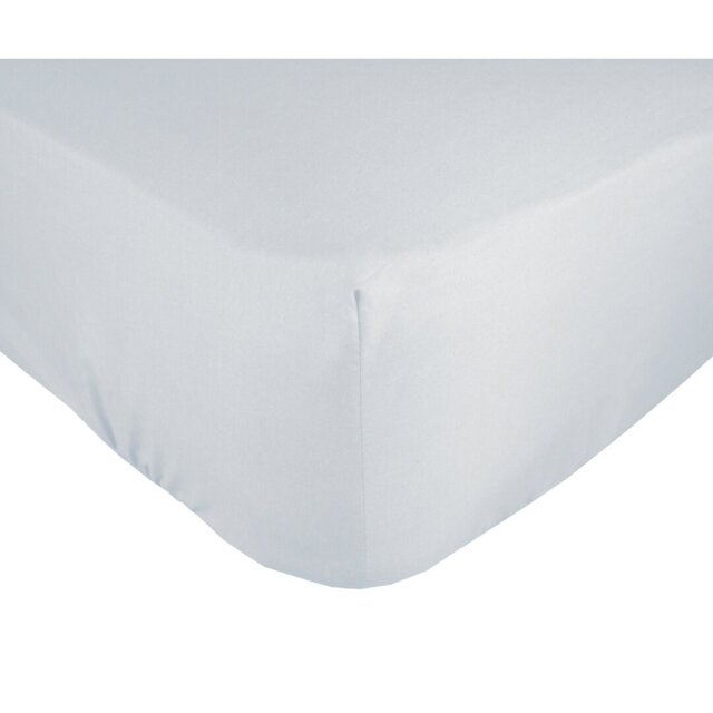 Cotton Blend Percale Fitted Sheet