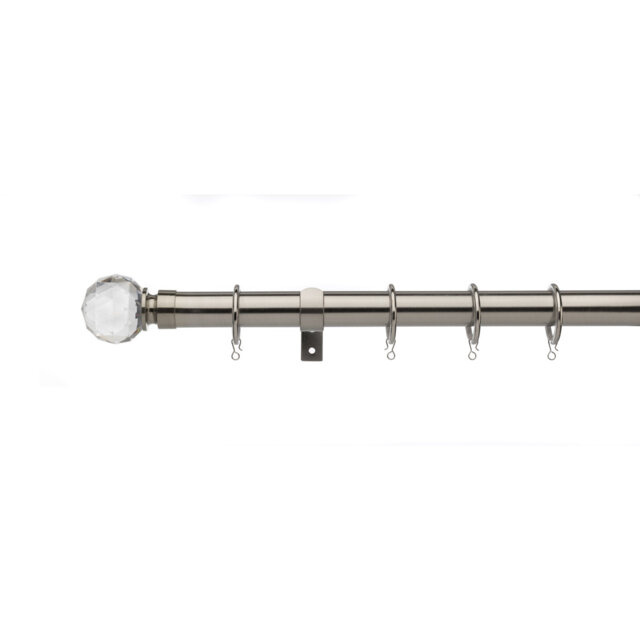 Jacinta 2.8cm Single Curtain Pole