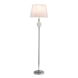 Colten 161cm Chrome Crystal  Decorative Modern Floor Lamp