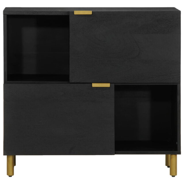 Fairmont Park Sideboard Black 80X33x75 Cm Engineered Wood