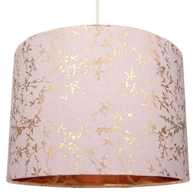 20cm H Cotton Drum Lamp Shade ( Screw On )