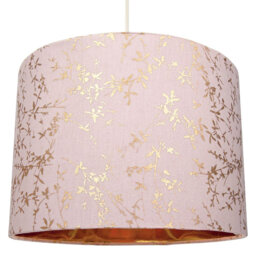20cm H Cotton Drum Lamp Shade ( Screw On )