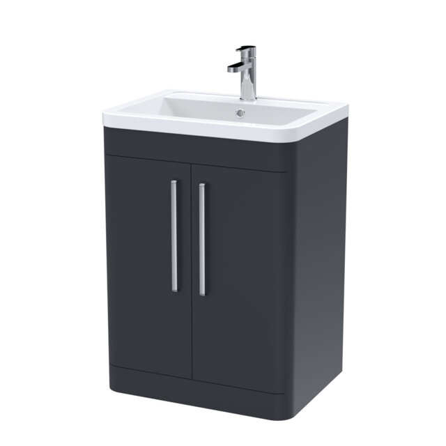 Parade 600mm Single Bathroom Vanity with Integrated Vitreous China Basin