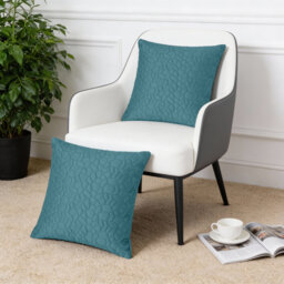 Luxury Pebbles Velvet Cushion Covers Set Of 2 Soft Throw Cushion Cases Sofa, Couch