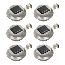 Solar Powered Integrated LED Pathway Light Pack