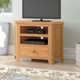 "Rothbury Unfinished Corner TV Unit for TVs up to 40"""